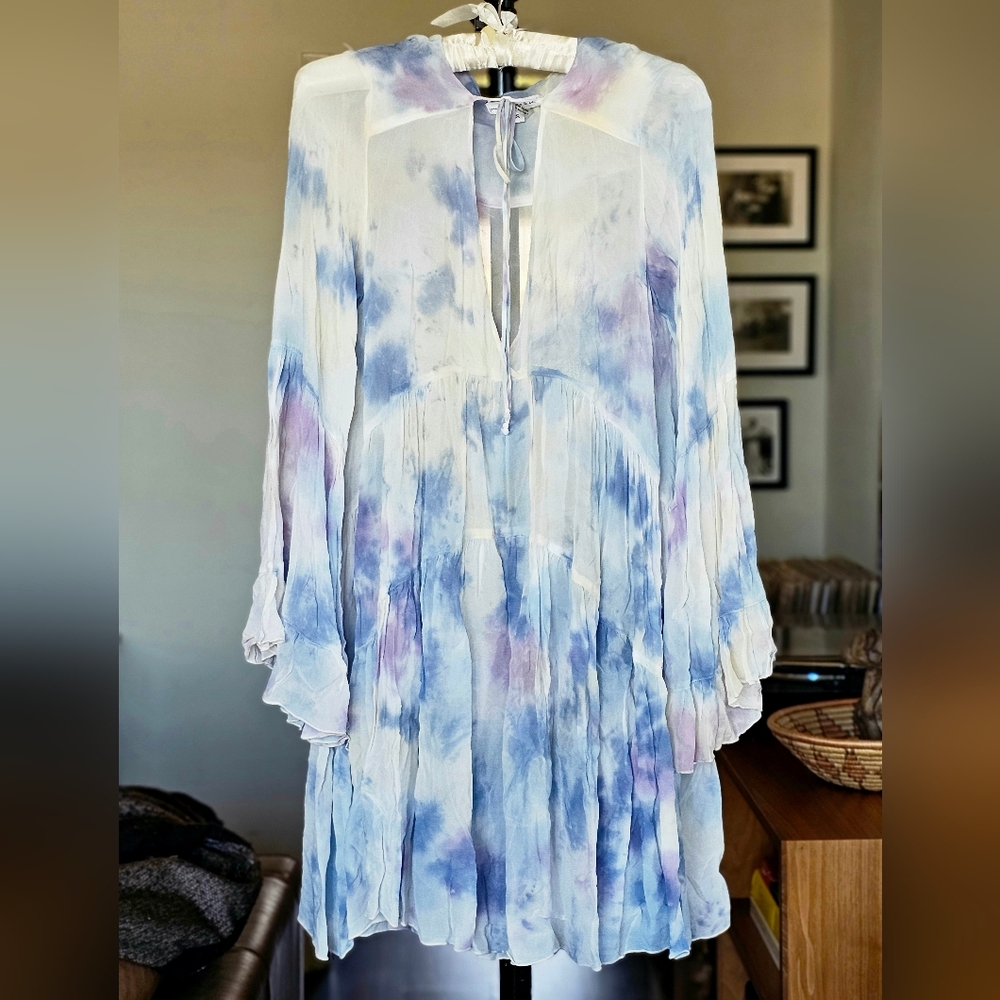 Young Fabulous & Broke Rosa Tie-Dye Mini  Dress
